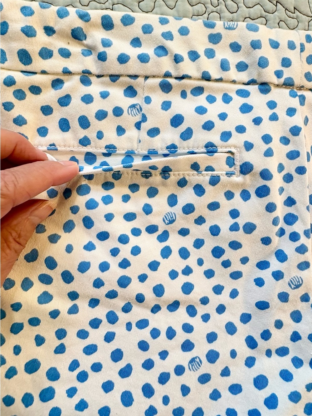 NWT Lilly Pulitzer Buttercup Stretch Shorts Zanzibar Blue Inverse Scalloped~4🧡 - Picture 5 of 11
